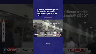 ➡️ “¡Libertad, libertad!“: graban los gritos de auxilio de venezolanos presos en el CECOT