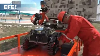 &#39;Erizo&#39;, el robot que luchará contra incendios forestales en Bolivia