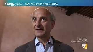 Dazi, con il vino non si brinda