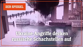 Ukrainische Angriffe auf Russland: Drohkulisse gegen Putin | DER SPIEGEL