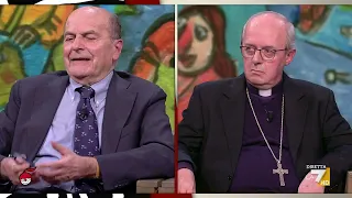 Bersani: &quot;Questi vogliono arruolare Dio come sottosegretario&quot;