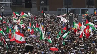 Proteste in Rom fordern Ende der israelischen Offensive im Gazastreifen