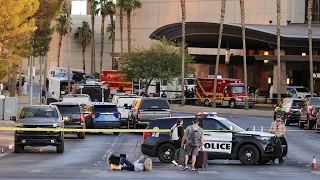 TR HOTEL LIVE: Las Vegas police give update on Cybertruck that exploded outside Trump hotel | NBC News