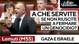&quot;A che servite se non riuscite a fermare un genocidio?&quot;. L&#39;appello del M5S: &quot;Scendete in piazza&quot;