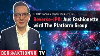 PLATFORM GRP AG INH O.N. Reverse-IPO: The Platform Group schlüpft in die Börsennotiz von Fashionette