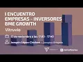 VITRUVIO - VITRUVIO. I encuentro empresas - inversores BME Growth