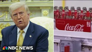 COCA-COLA CO. Trump says Coca-Cola will use real cane sugar in U.S. products