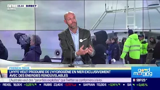 LHYFE Lhyfe veut produire de l&#39;hydrogène en mer exclusivement avec des énergies renouvelables