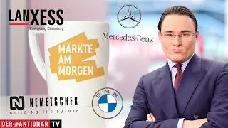 MERCEDES-BENZ GRP NA O.N. Märkte am Morgen: Mercedes-Benz, BMW, Lanxess, Nemetschek