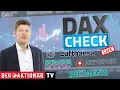 DAX-Check LIVE: Formycon, Hypoport, Lufthansa, Rheinmetall, Siemens, Siemens Energy, SUSS im Fokus