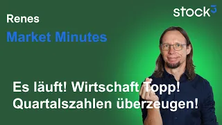 NETFLIX INC. Renes Market Minutes - Wirtschaft läuft! Quartalszahlen überzeugen! Netflix gut aber teuer!