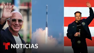 AMAZON.COM INC. EN VIVO: Amazon lanza por primera vez satélites en un cohete de SpaceX