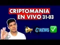 CRIPTOMANIA EN VIVO - QUE PASARÁ CON EL BITCOIN?