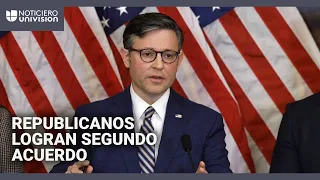 Republicanos de la Cámara Baja llegan a un acuerdo de financiación y evitar el cierre del gobierno