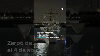 Colisión de buque militar mexicano con el puente de Brooklyn: dos muertos y 22 heridos