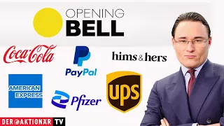COCA-COLA CO. Wall Street - Keine klare Richtung: HelloFresh, Hims &amp; Hers, PayPal, UPS, Pfizer, Spotify, Coca-Cola