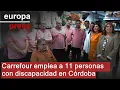 CARREFOUR - Blanco visita un establecimiento de Carrefour que emplea a 11 personas con discapacidad