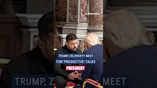 ROME RESOURCES ORD 0.1P Trump, Zelenskyy hold ‘productive’ meeting in Rome ahead of Pope Francis’ funeral #foxnews #trump