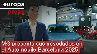 MG presenta sus novedades en el Automobile Barcelona 2025