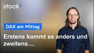 DAX40 PERF INDEX DAX am Mittag - Die Bären kommen ins Schwitzen!