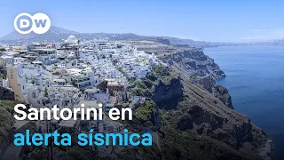 Un gran terremoto en Santorini podría ser un inminente, advierten las autoridades griegas