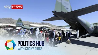 Thousands of Afghans being relocated to UK after data leak | Politics Hub with Sophy Ridge