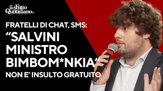 S&U PLC [CBOE] Giacomo Salvini: &quot;Caso Bimbom*nchia? Giudizio duro su atteggiamento politico, non insulto gratuito”.