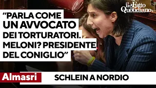 Almasri, l&#39;attacco di Schlein a Meloni: &quot;Presidente del coniglio, si fa coprire dai ministri&quot;