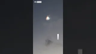 Moment SpaceX&#39;s Starship explodes