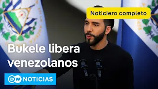 🔴 DW Noticias 18 de julio: Bukele entrega &quot;todos&quot; los venezolanos presos en El Salvador