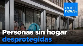 Las personas sin hogar en Bélgica se ven obligadas a sortear las plazas en los albergues nocturnos