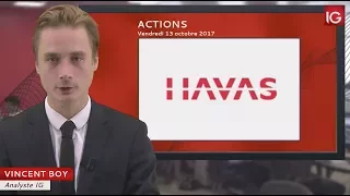 HAVAS Bourse - Action Havas, HSBC abaisse son objectif sur l’action - IG 13.10.2017