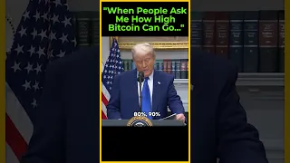 When People Ask How High Can BTC Go 😂 #shorts