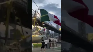 Al menos 2 muertos tras el accidente del buque mexicano en Nueva York