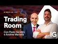 Live Trading con Paolo Serafini e Andrea Martella | IG Trading Room del 18.06.2025