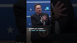 ELON AB [CBOE] Elon Musk réagit à la polémique autour de son salut • FRANCE 24