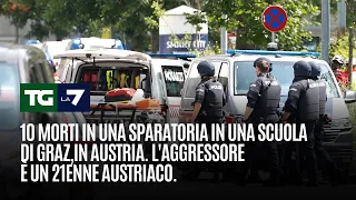 10 morti in una Sparatoria in una scuola di Graz,in Austria. L&#39;aggressore è un 21enne austriaco.