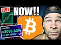 LIVE TRADING  | THE BIG BOUNCE!!!! | Bitcoin & Altcoins (THIS IS JUST THE BEGINNING)