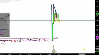 SCWORX CORP. Alliance MMA, Inc. - AMMA Stock Chart Technical Analysis for 01-30-2019