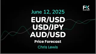 AUD/USD EUR/USD, USD/JPY, AUD/USD Price Forecast Today: Euro, Yen, Dollar Technical Analysis (June 12)