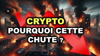 COMMENT EXPLIQUER LA CHUTE DES CRYPTOMONNAIES ? ACTUS CRYPTO 13/01