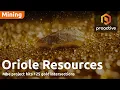 ORIOLE RESOURCES ORD 0.1P - Oriole Resources reports major gold intersections as Mbe drilling delivers best results yet