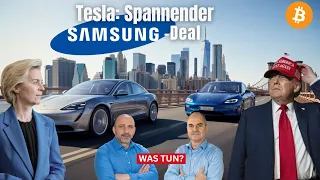 BITCOIN Trumps EU-Zolldeal: Wer profitiert jetzt? Porsche, Tesla, Bitcoin im Check