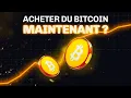 Est-ce une bonne idée d'acheter du Bitcoin maintenant, à ce prix ?