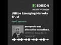 UTILICO EMERGING MARKETS TRUST ORD 1P - Utilico Emerging Markets Trust in 60 seconds