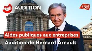LVMH Aides publiques aux entreprises : audition de Bernard Arnault