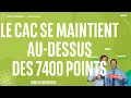 Le CAC se maintient au-dessus des 7400 points - 100% Marchés - matin - 09/01/2025