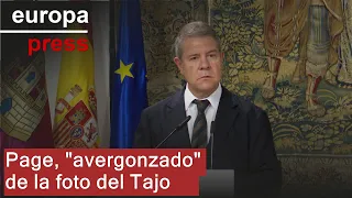 Page, &quot;avergonzado&quot; de la foto del Tajo