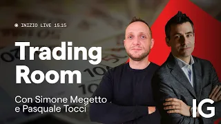 SIMONE Live Trading con Simone Megetto e Pasquale Tocci | IG Trading Room del 05.05.2025