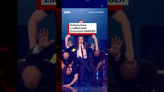 Estonia brew a caffeinated Eurovision banger. #Estonia #Eurovision #BBCNews
